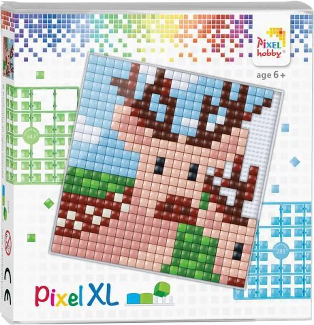 Pixelhobby XL Hertje 41016 - Multi