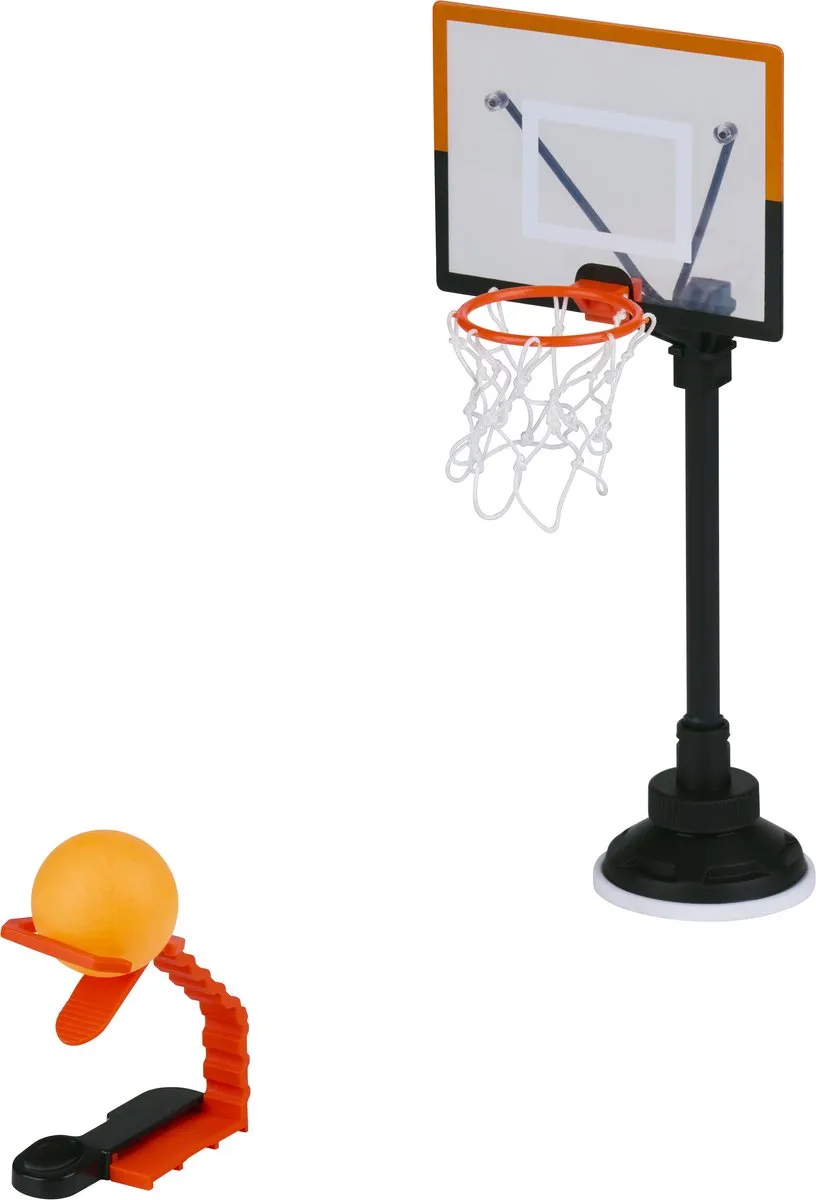 Eddy Toys Bureau Basketbalspel - 2 Ballen