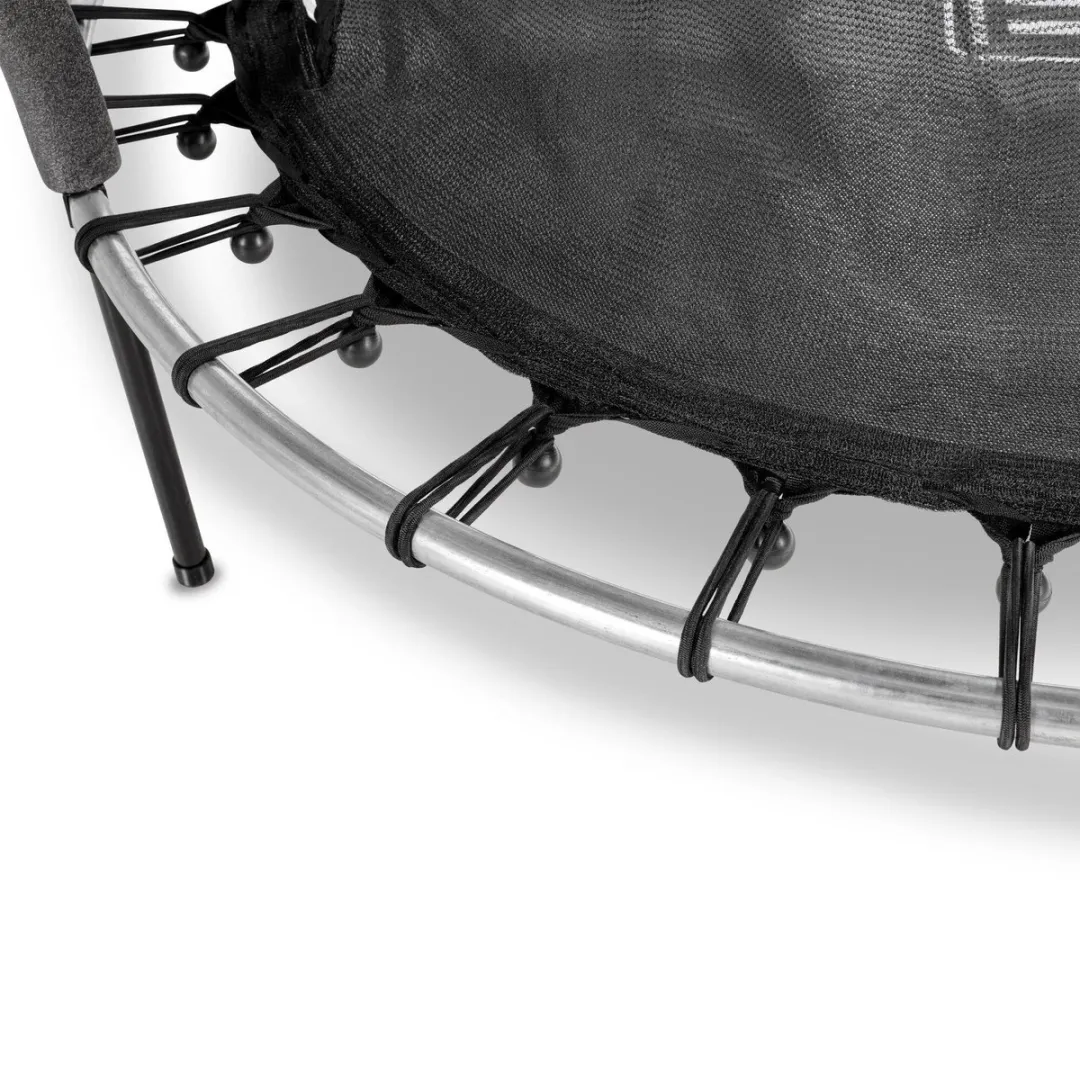EXIT Tiggy Junior Trampoline 170cm - Veiligheidsnet - Zwart/Grijs