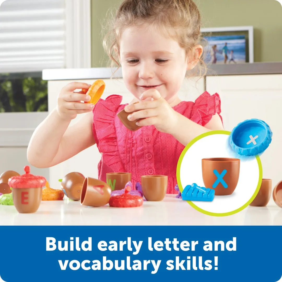 Learning Resources Alphabet Acorns Activity Set 950LER6802 - Multicolor