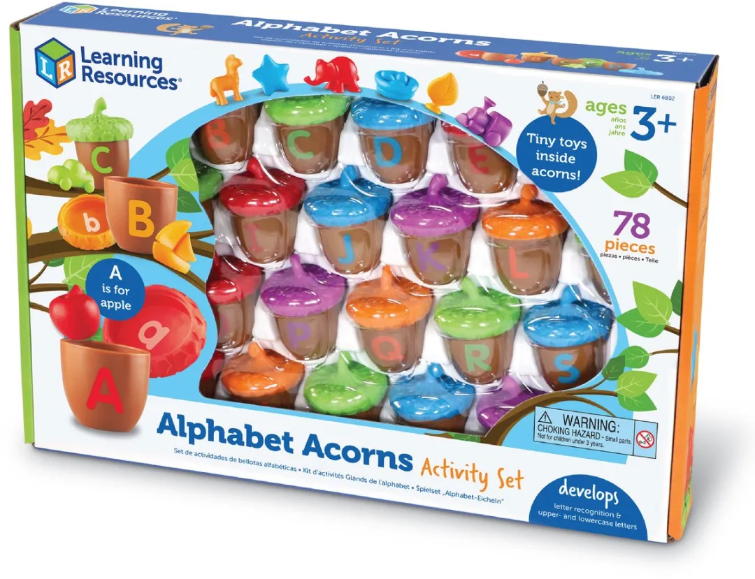 Learning Resources Alphabet Acorns Activity Set 950LER6802