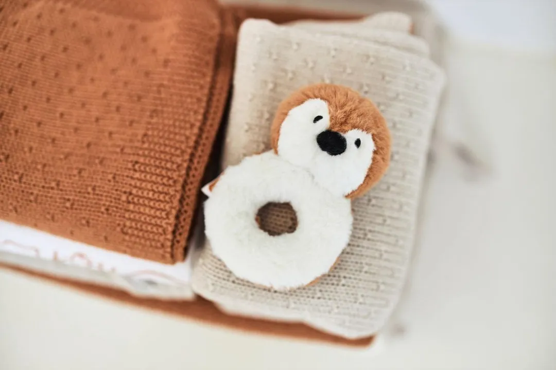 Jollein Rammelaar Pinguïn Caramel