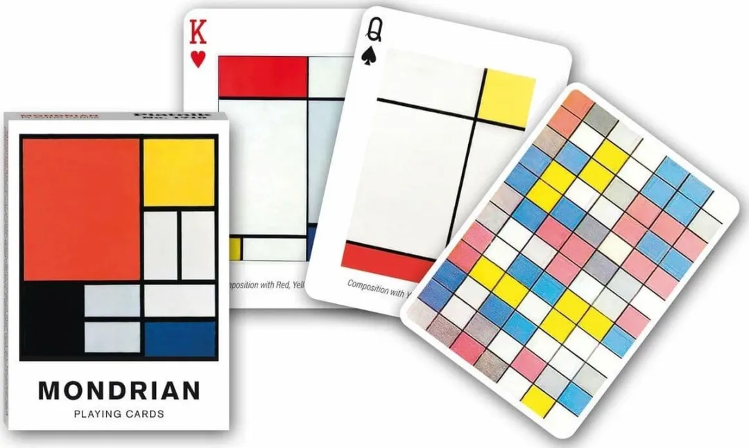 Piatnik Mondriaan Speelkaarten