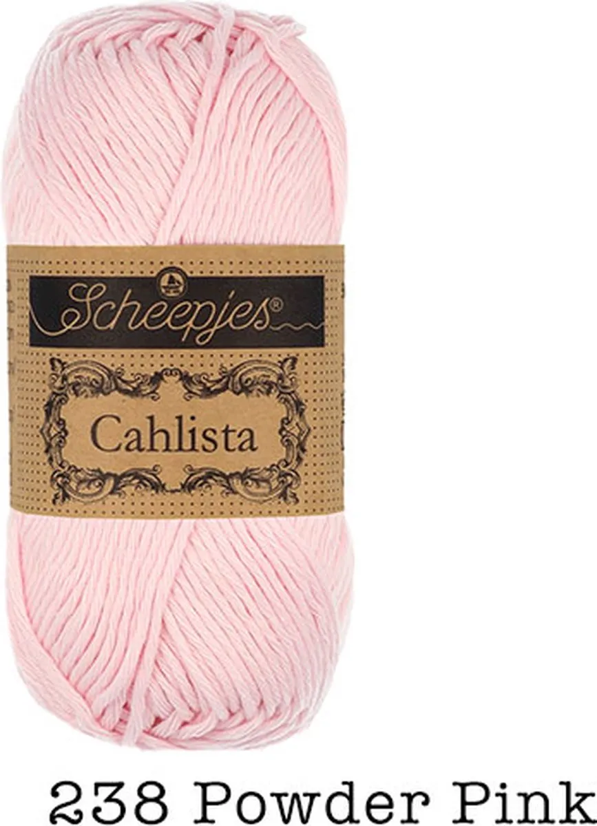 Scheepjes Cahlista Powder Pink 238