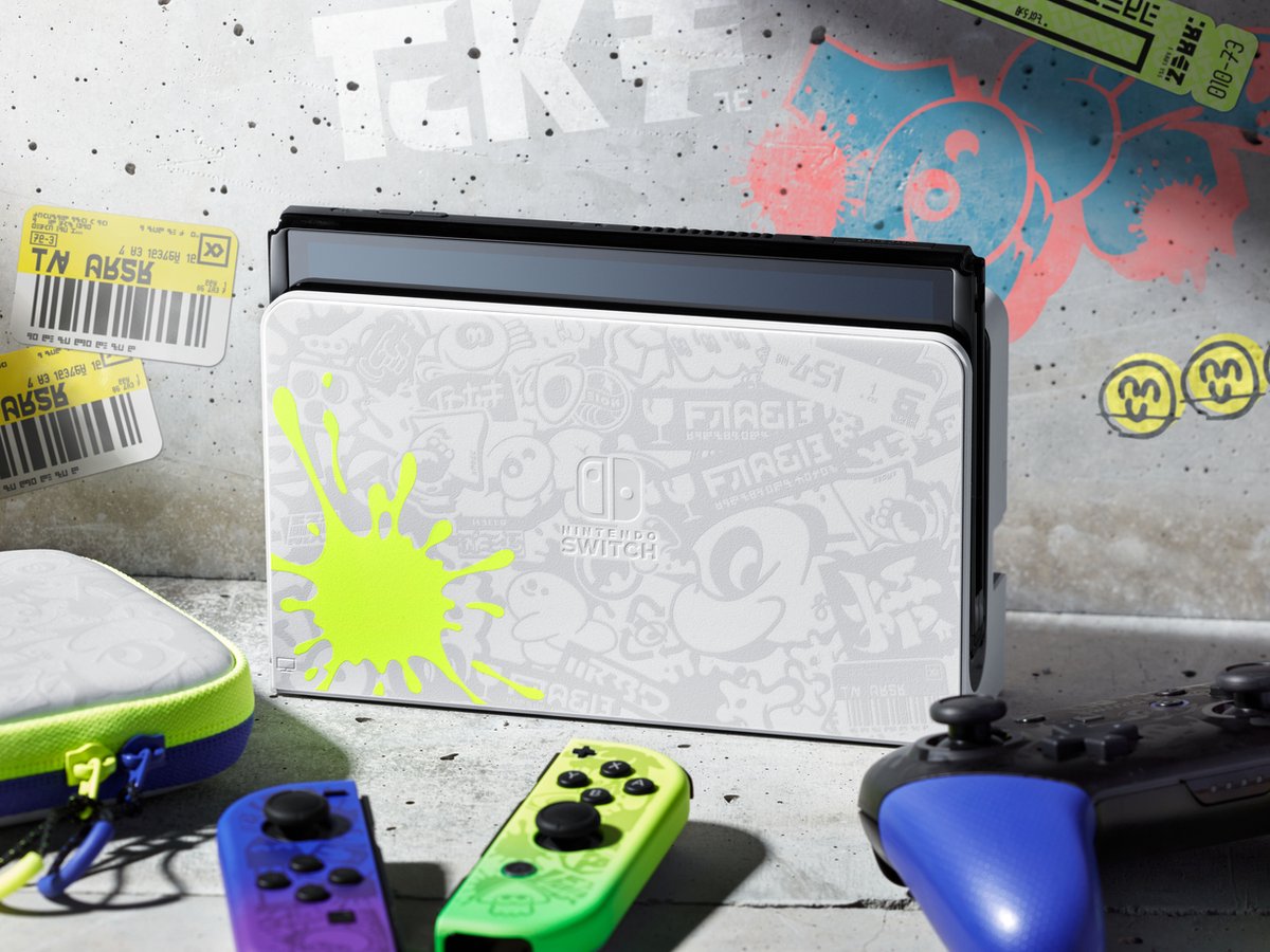 Nintendo Switch OLED - Splatoon 3 editie