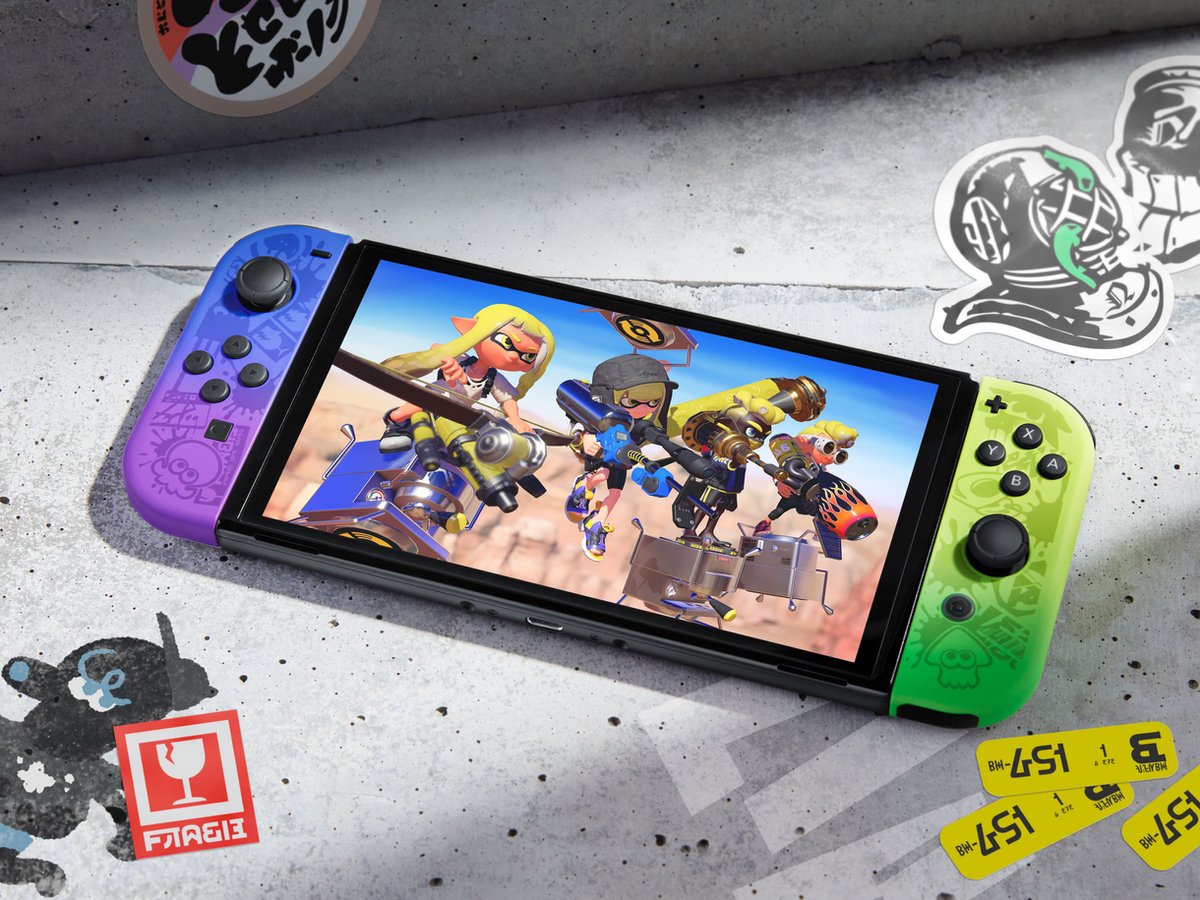 Nintendo Switch OLED - Splatoon 3 editie