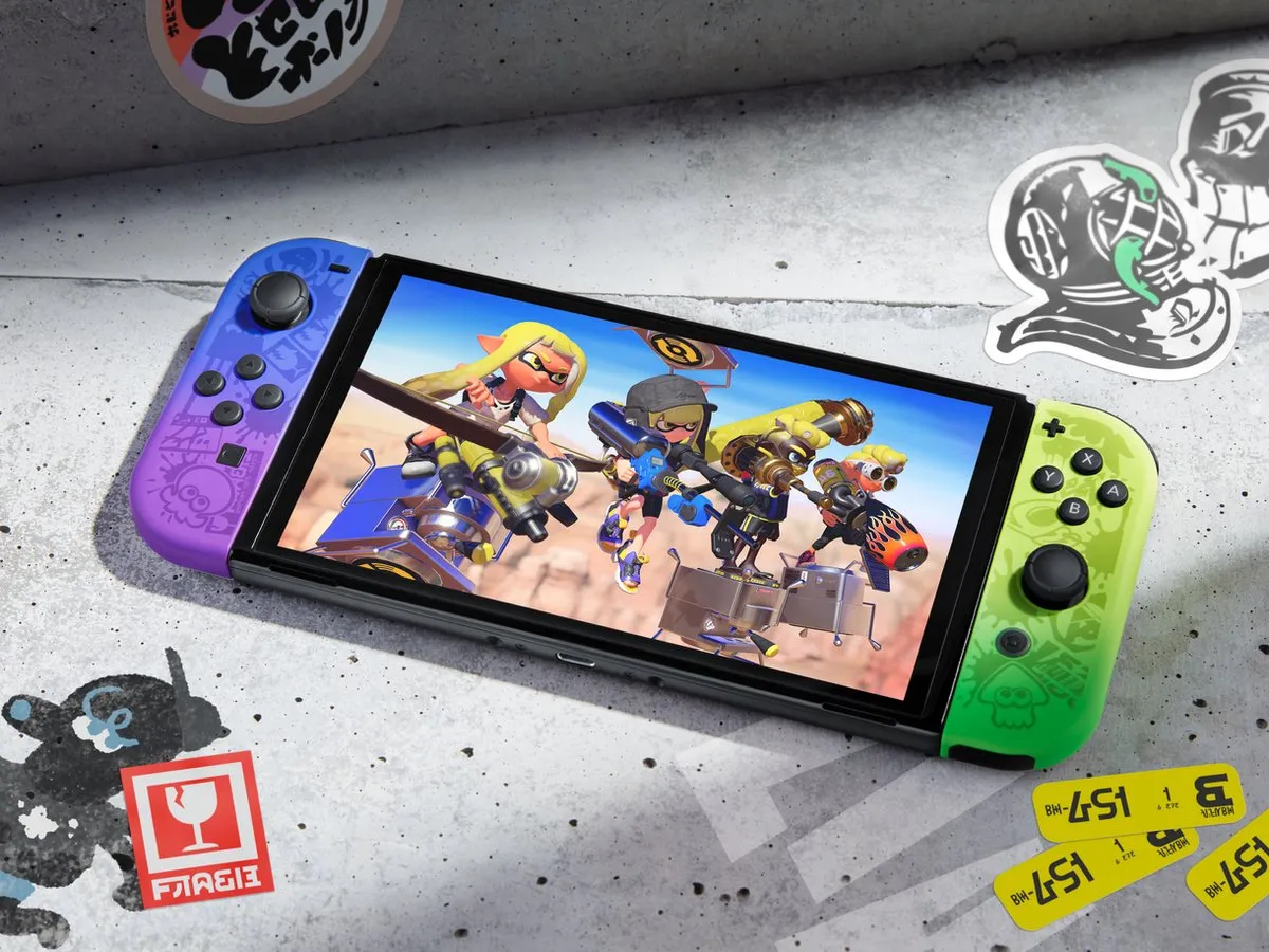 Nintendo Switch OLED Splatoon 3 Editie 64GB