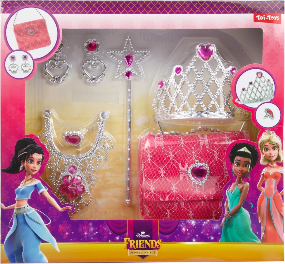 Toi-Toys Princess Friends Sieradenset - 7-delig - Multi