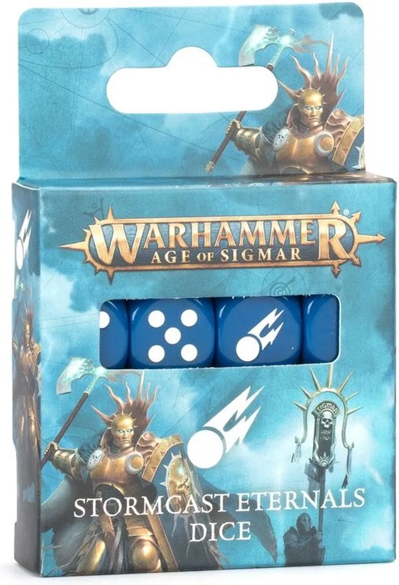 Games Workshop Warhammer Age of Sigmar Stormcast Eternals Dice 65-12