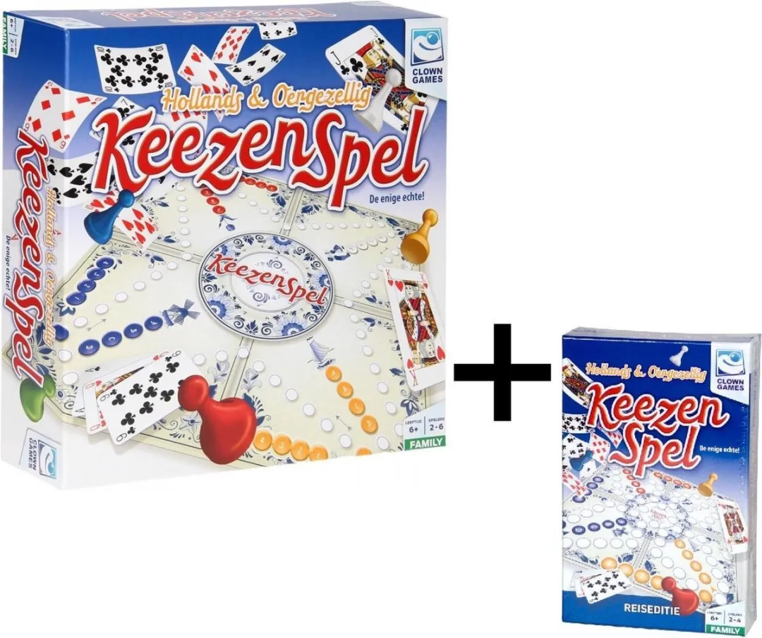Clown Games Keezenspel Reiseditie