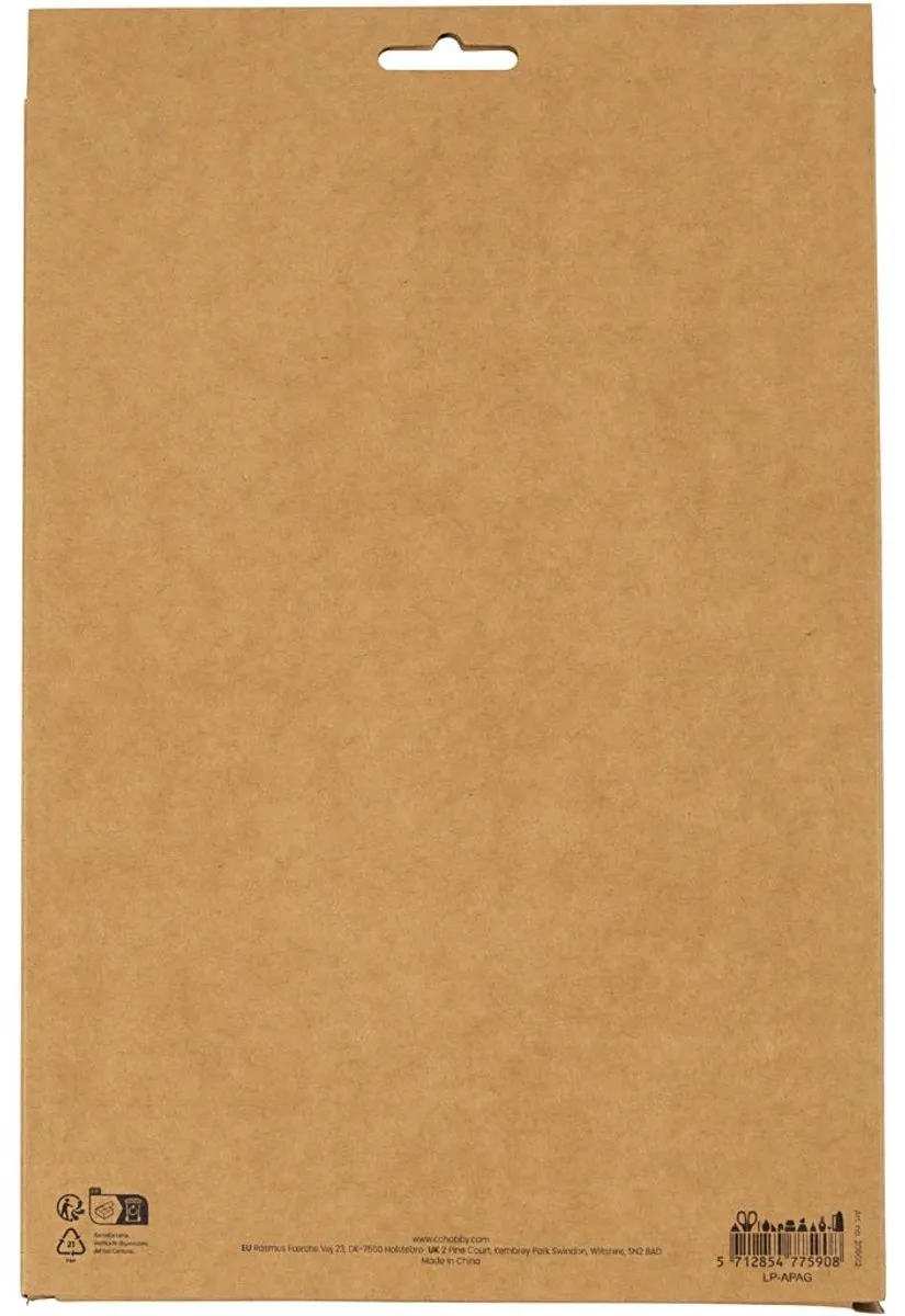Creativ Company Crêpepapier Naturel - 8 Kleuren A4