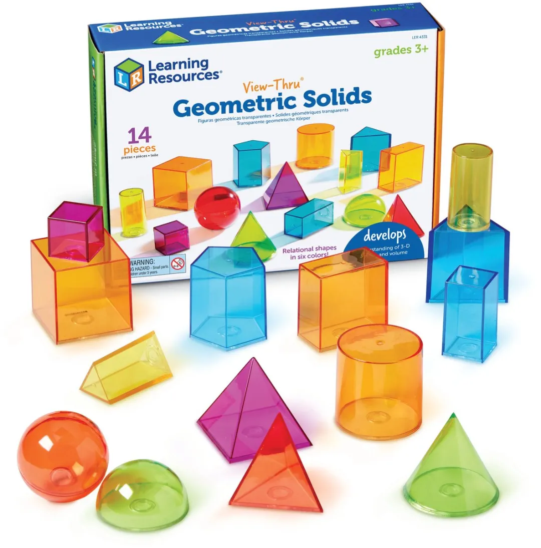 Learning Resources Geometrische Figuren Set 14 Stuks - MPN 950LER4331