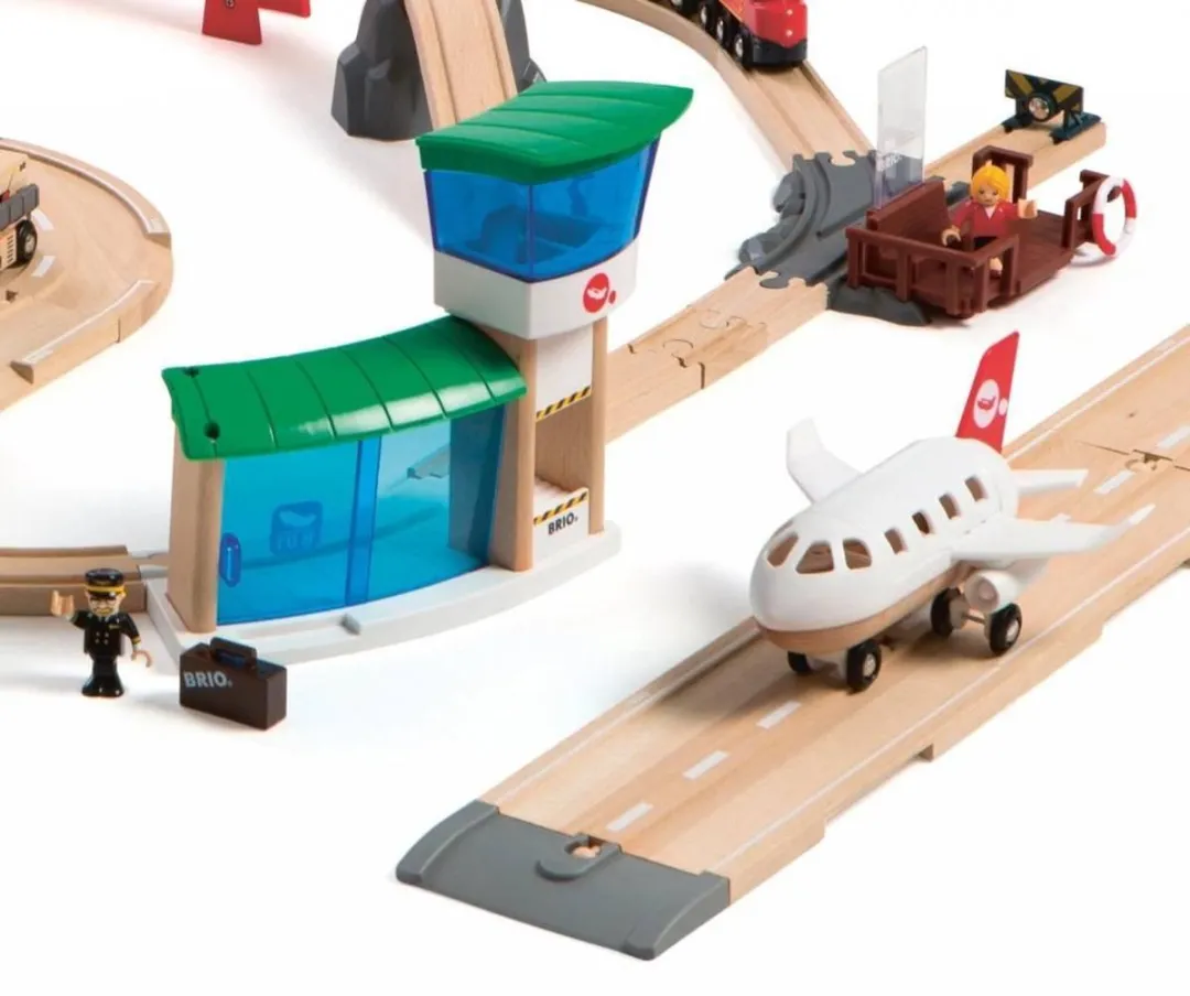 BRIO Premium Treinset World 33766 - 106 Stuks - Multi