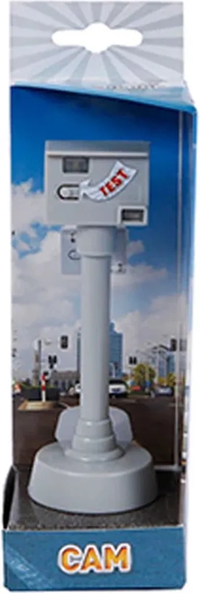 Kids Globe Flitspaal 570012 - Licht & Geluid - Grijs