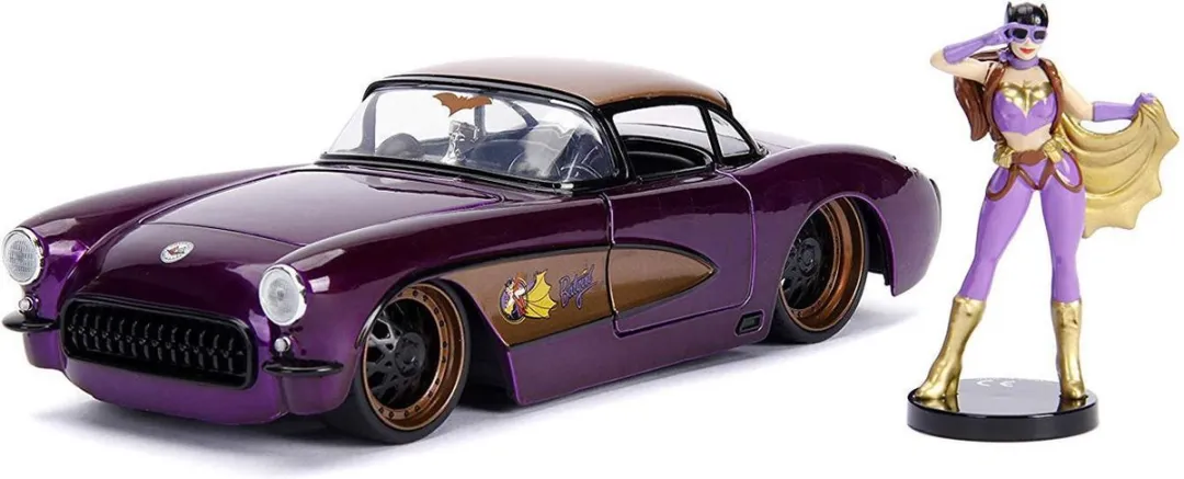 Jada Toys 1957 Chevy Batgirl DC Comics Bombshells 1:24 - Diverse kleuren