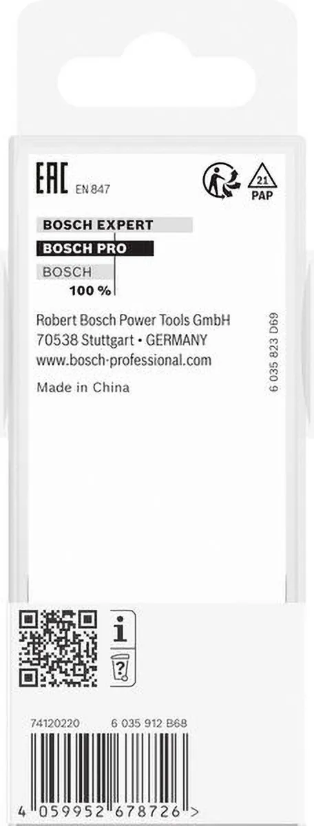 Bosch PRO Vlakfrees Ø12,7mm L40mm - Hout/Hardhout