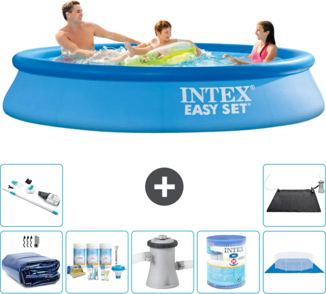 Intex Easy Set Zwembad 305cm x 61cm - Blauw - 3077L