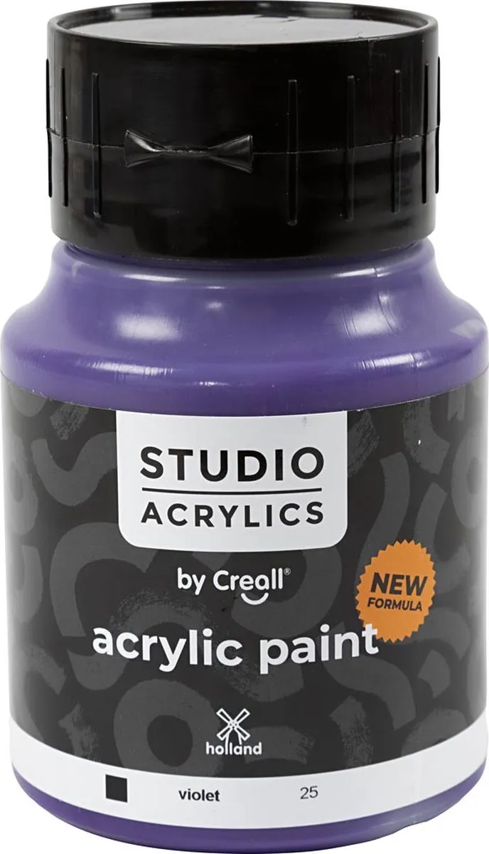 Creativ Company Creall Studio Acrylverf Paars 500ml