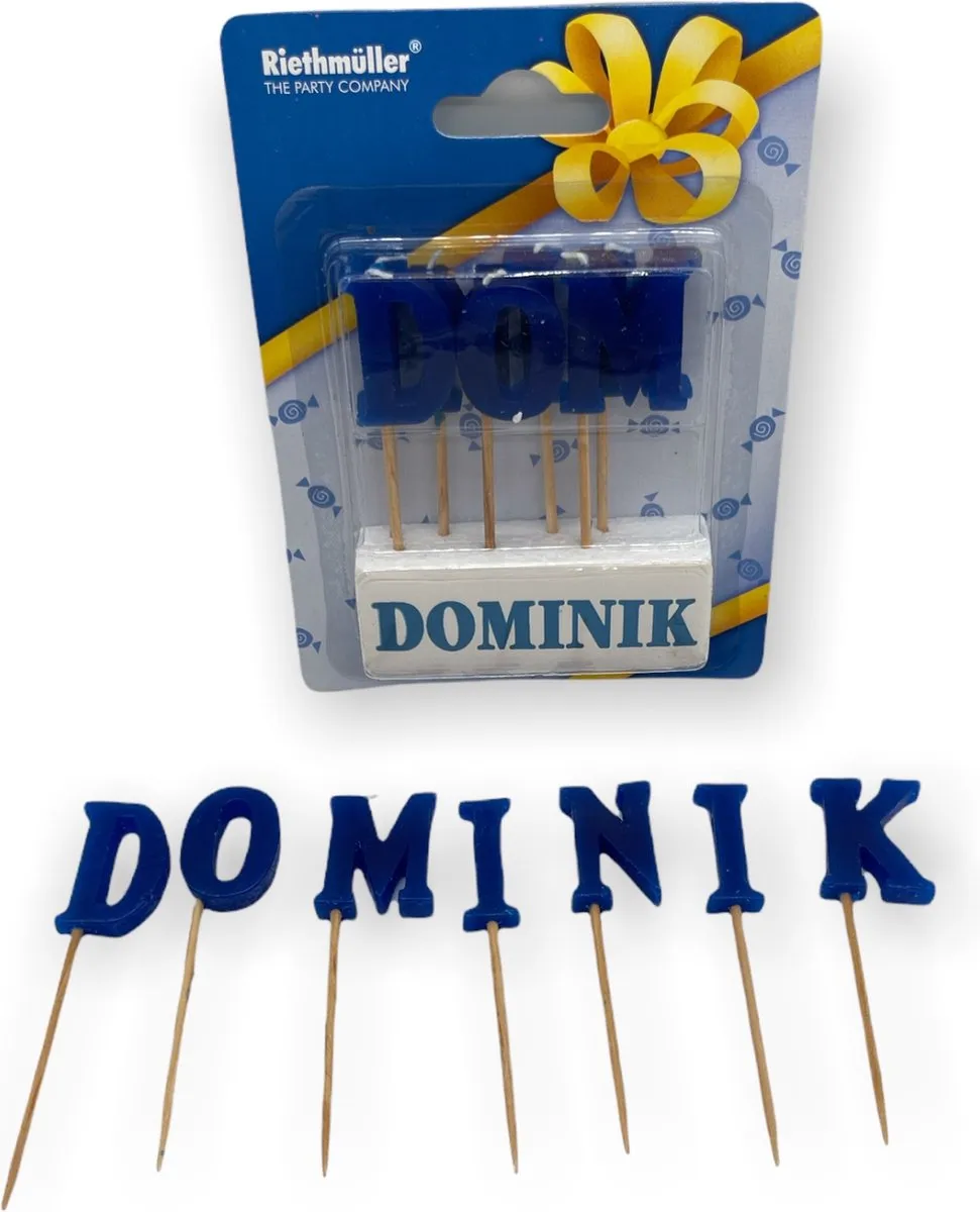 Timmy Toys Dominik Verjaardagskaars