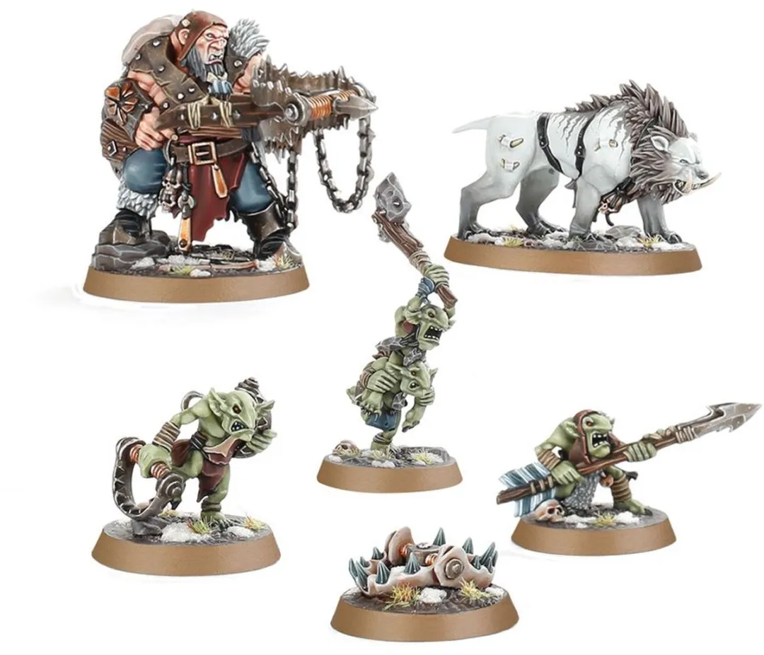 Games Workshop Spearhead Ogor Mawtribes Scrapglutt - 379 Onderdelen