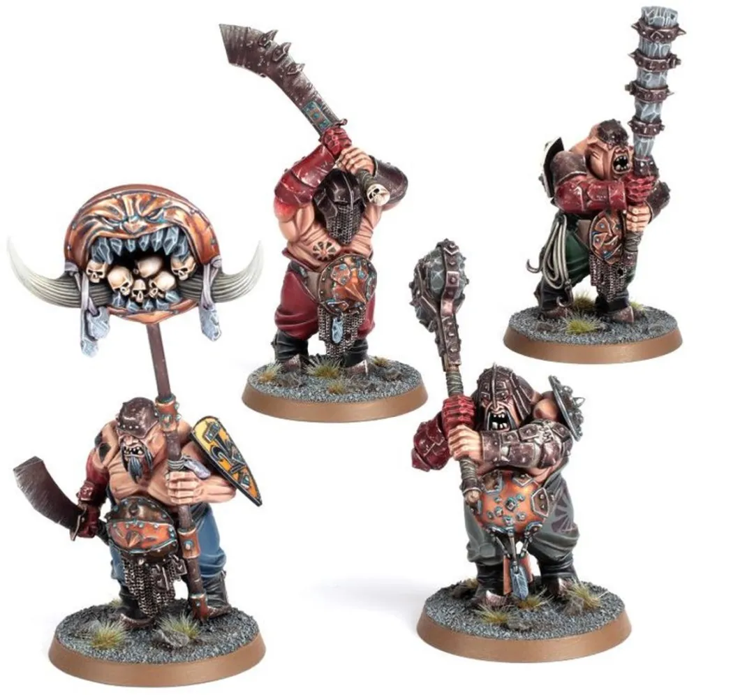 Games Workshop Spearhead Ogor Mawtribes Scrapglutt - 379 Onderdelen