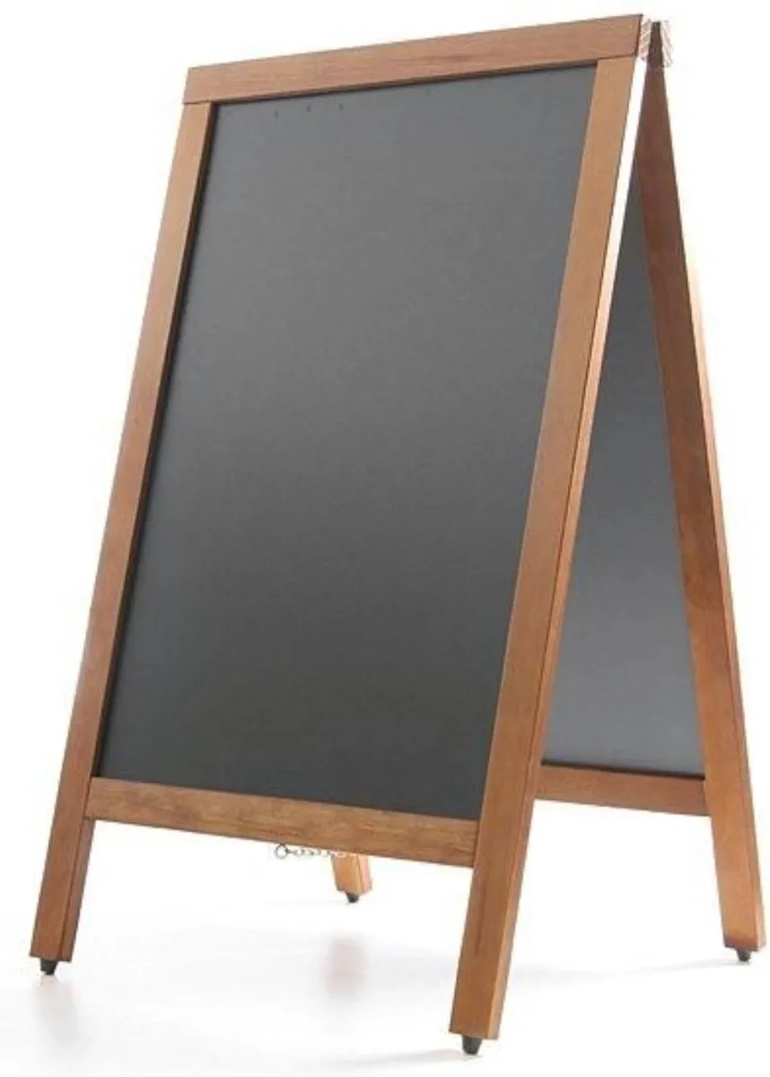 HENDI Krijtstoepbord 500x450x850mm