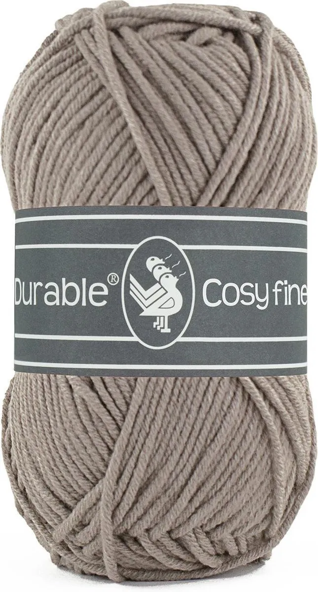 Durable Cosy Fine 343 Warm Taupe Garen