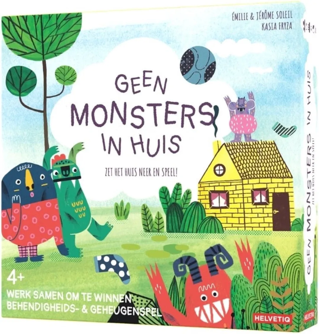 Geronimo Games Geen Monsters in Huis Pocketspel