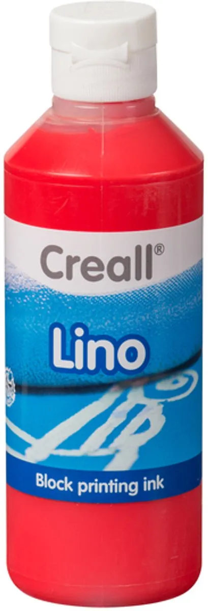 Creall Linoleumverf Lichtrood 250ml