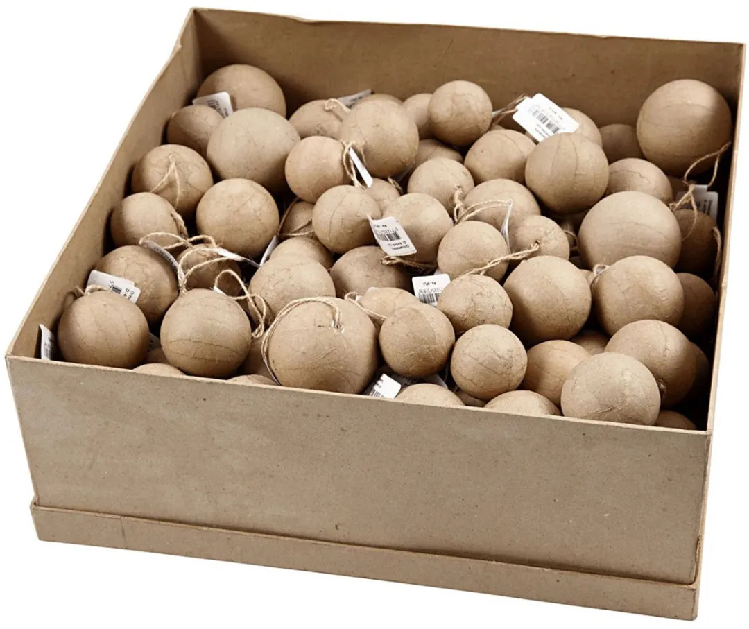 Creativ Company Handgemaakte Papier Maché Ballen