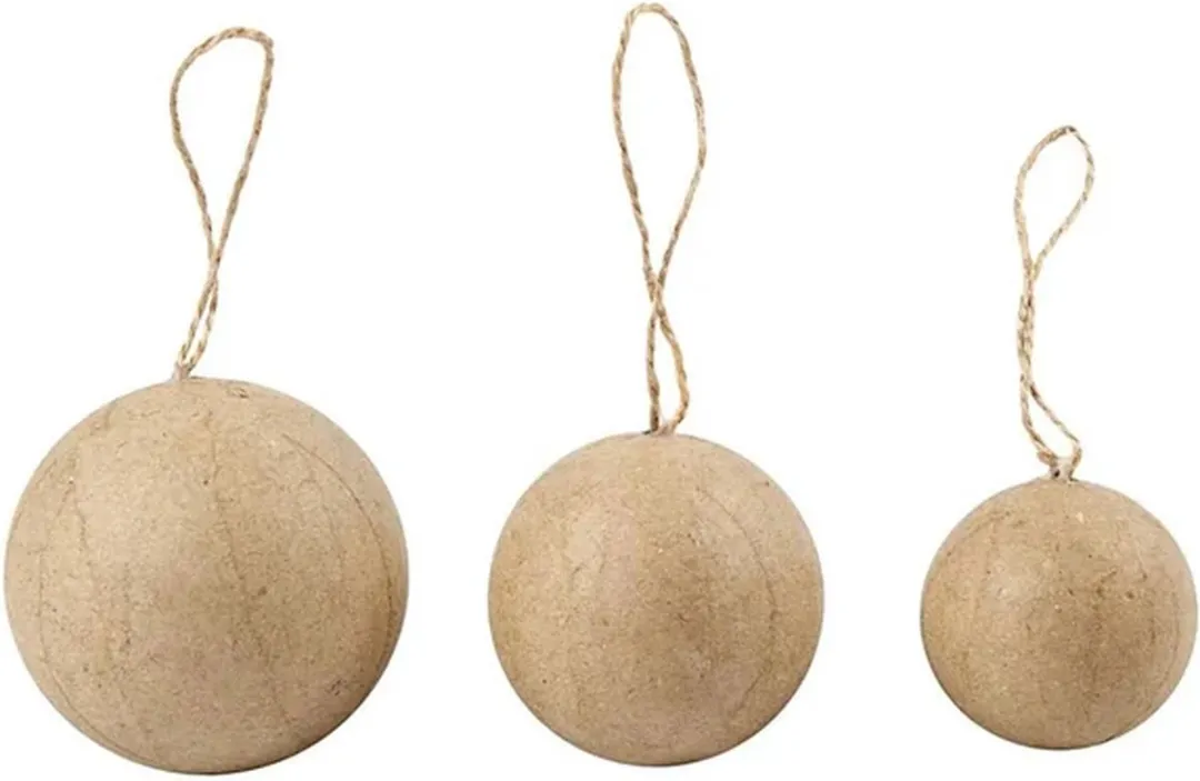 Creativ Company Handgemaakte Papier Maché Ballen - 105 Stuks