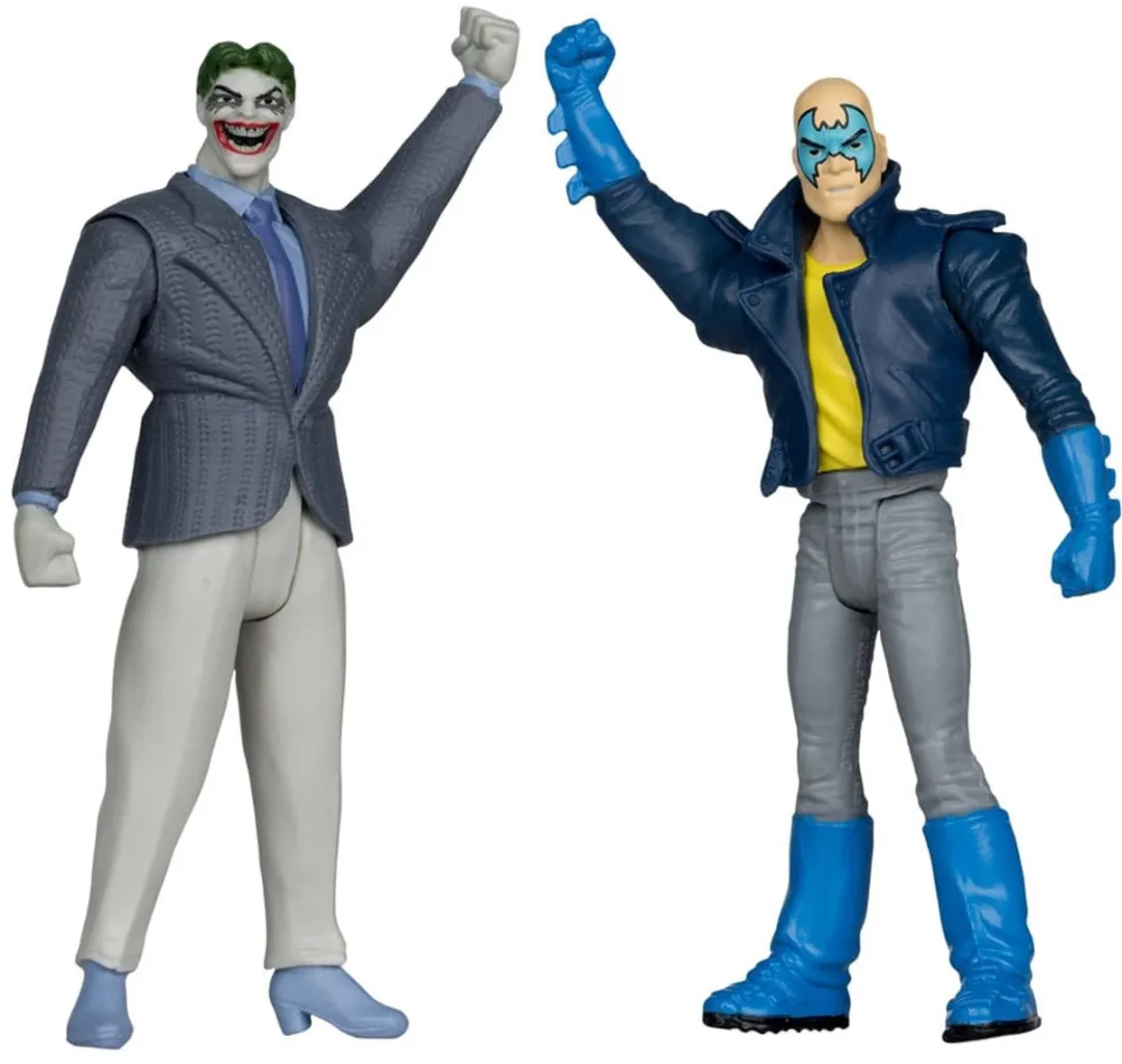 McFarlane Toys Page Punchers Batman & Son of Batman & Superman & Joker 4-Pack - 7cm - MCF15963