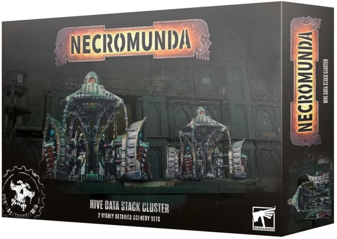 Games Workshop Necromunda Hive Data Stack Cluster 301-36 - Meerkleurig