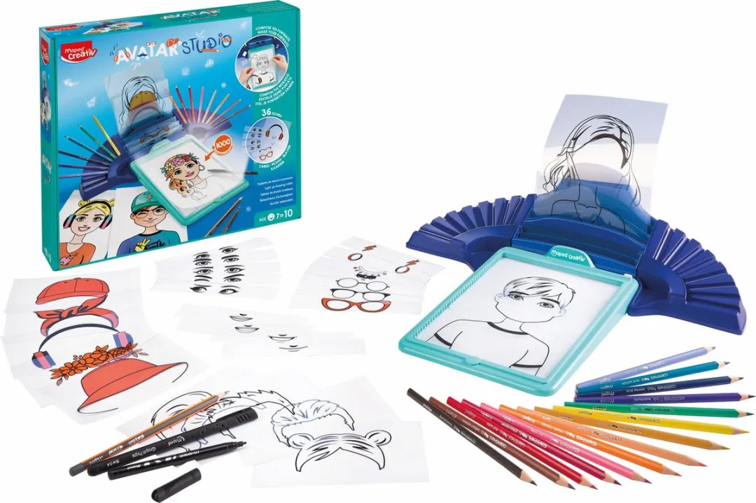 Maped Avatar Studio Tekenset - Zwart