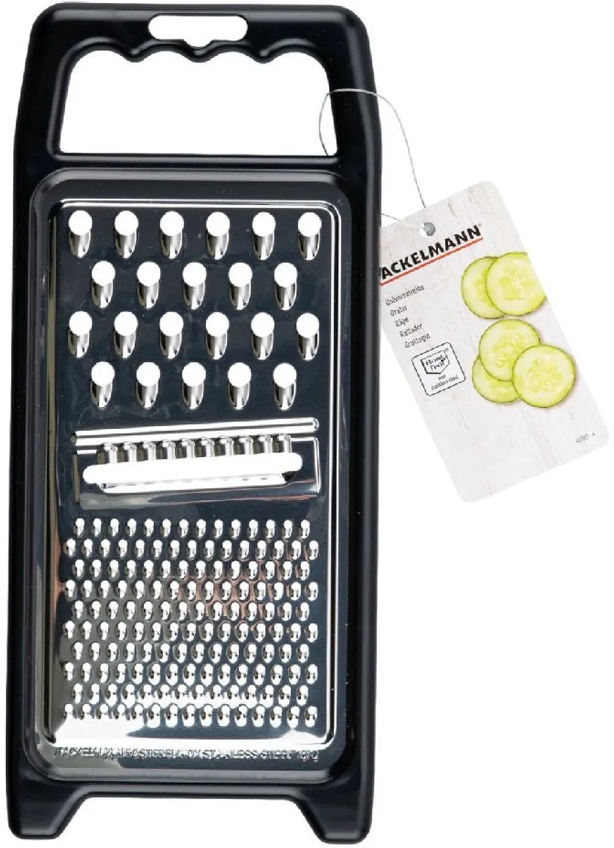 Fackelmann Rasp RVS/Zwart