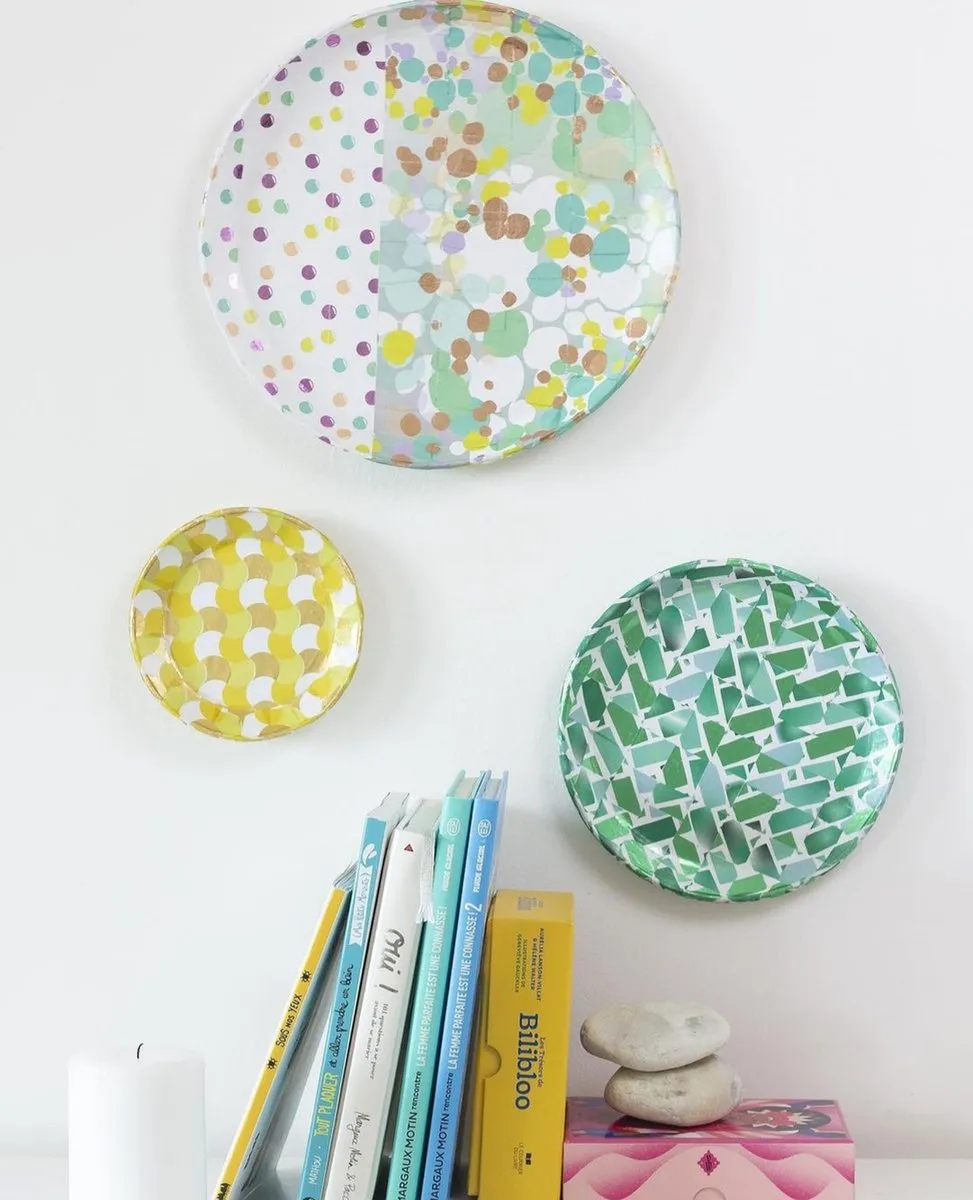 Decopatch Ronde Schalen - 3 Stuks Kraft