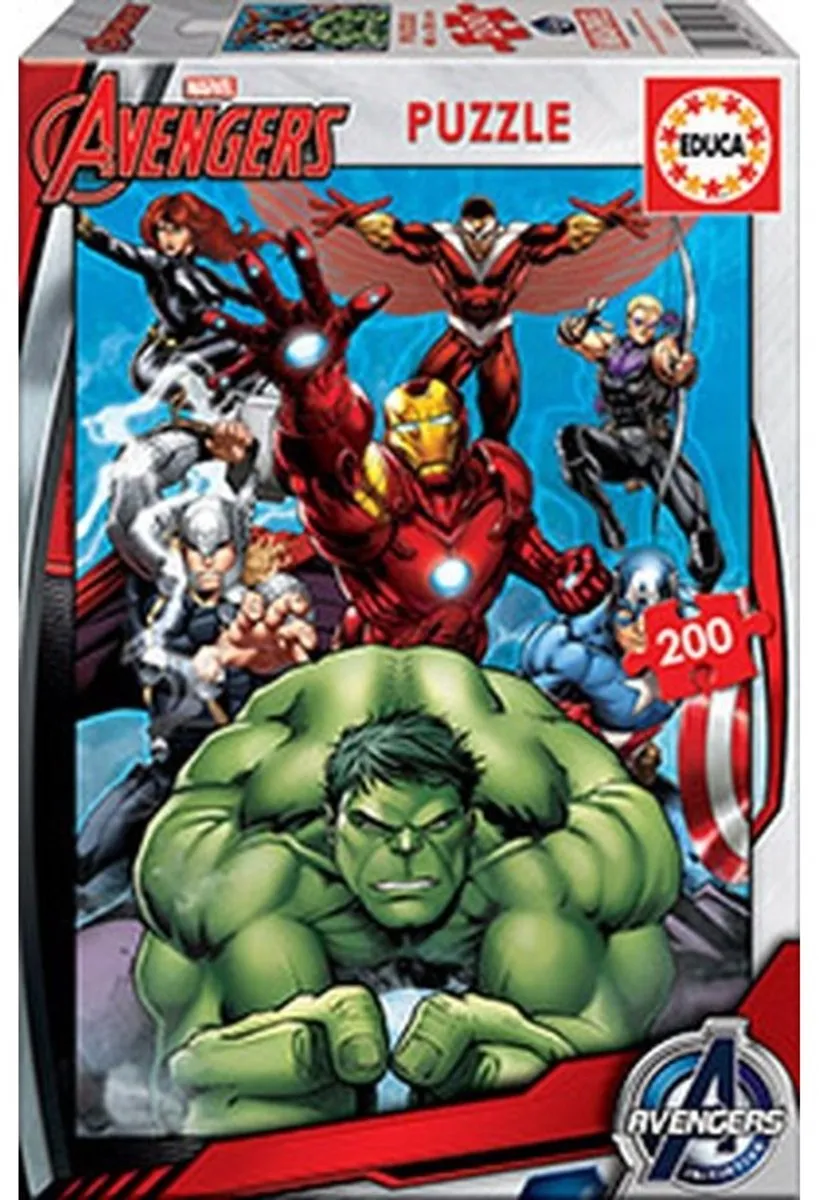 Marvel The Avengers Puzzel 200 Stuks