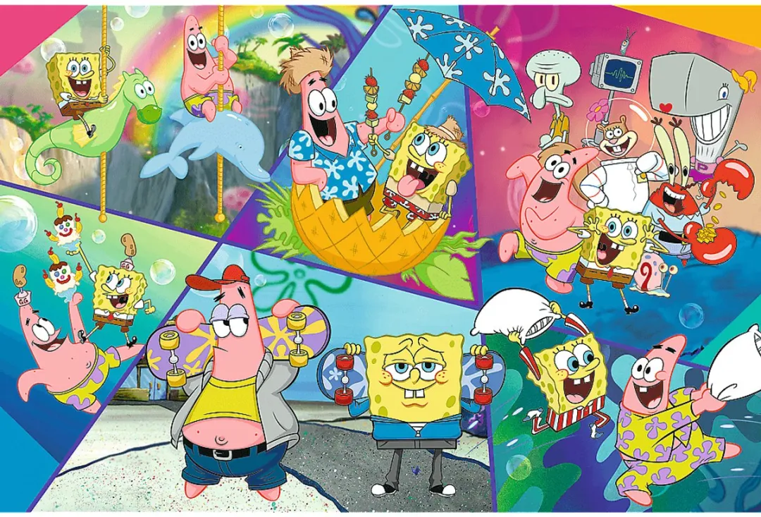 Trefl SpongeBob Bikini Bottom Puzzel 300 XXL Stuks - Multicolor