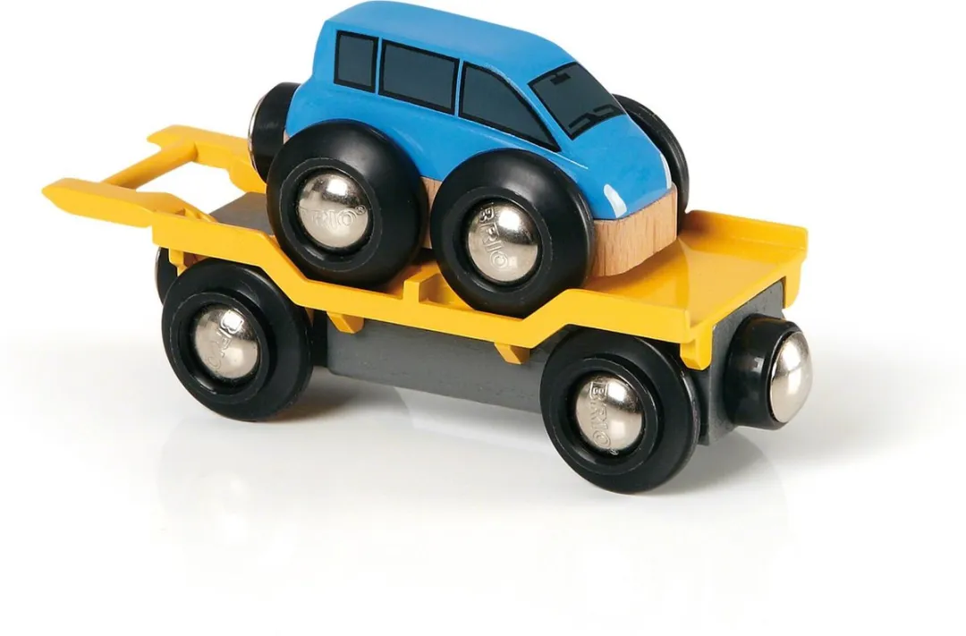 BRIO Autotransporter 33577 - Houten Treinbaan - Multi - afbeelding 6 van 6