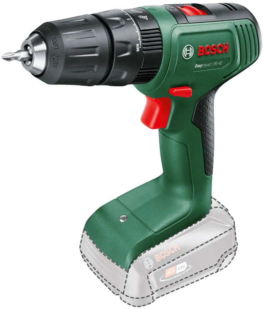 Bosch EasyImpact 18V-40 Accuklopboormachine - Zonder accu en lader