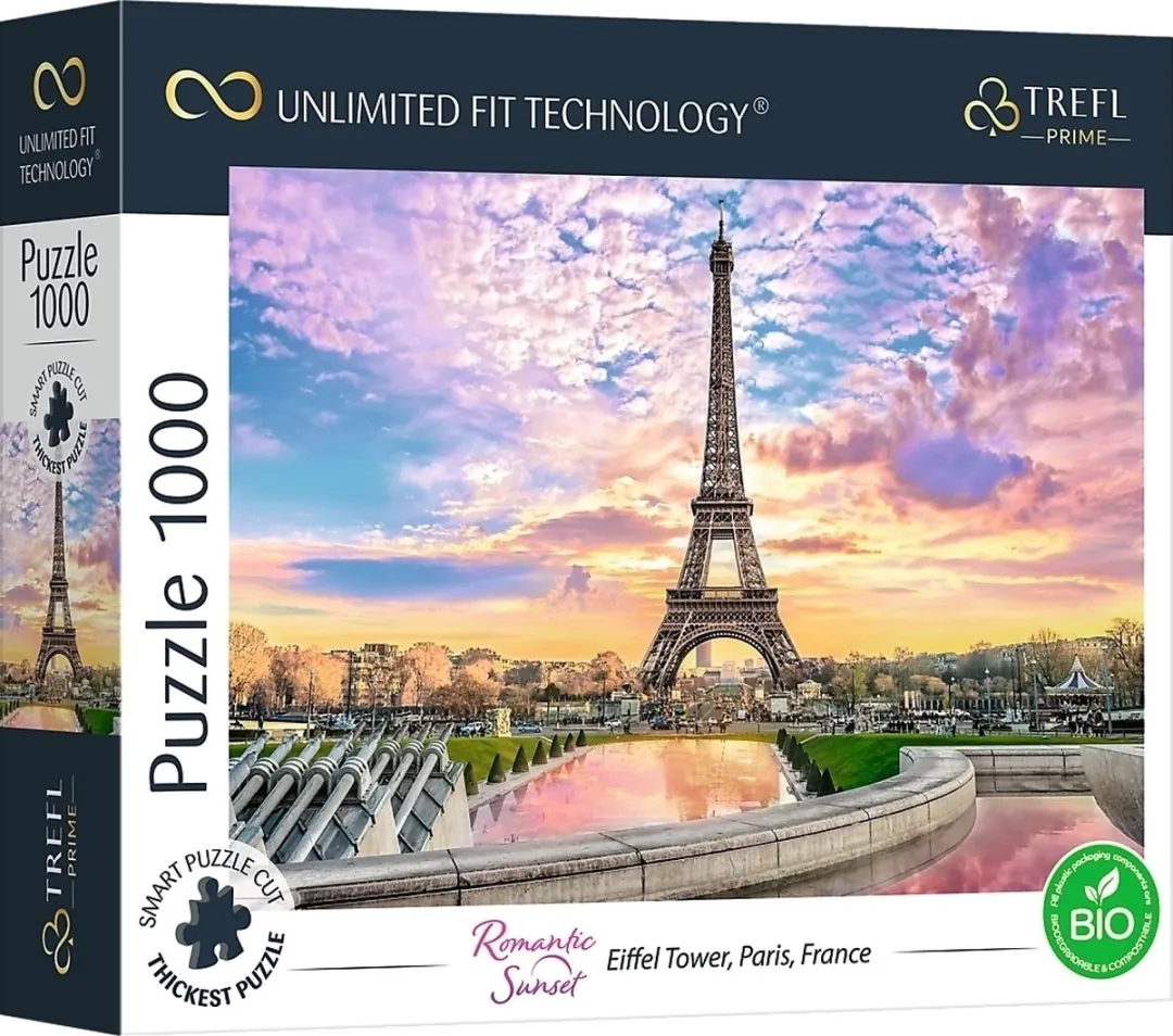 Trefl Prime Eiffeltoren Parijs Puzzel 1000 Stuks