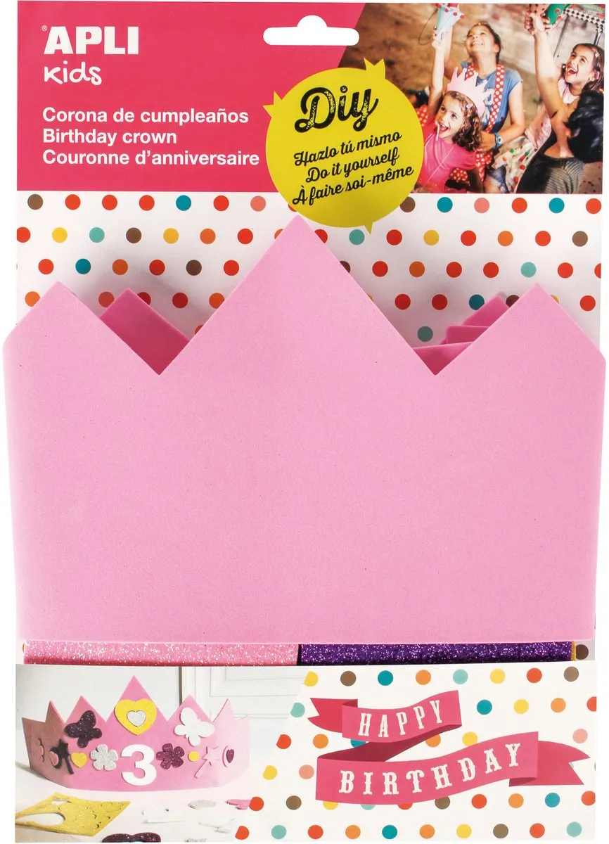 Apli Kids Verjaardagskroon EVA Foam