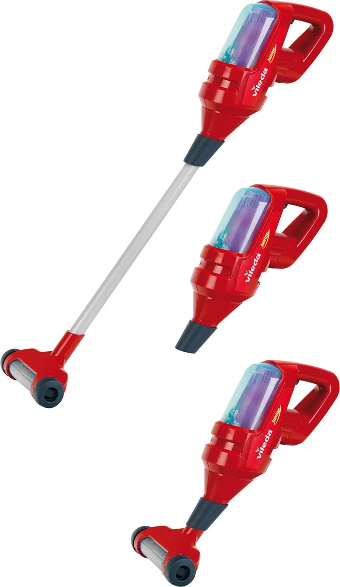 Klein Toys Vileda Schoonmaakwagen 3-in-1 - Rood