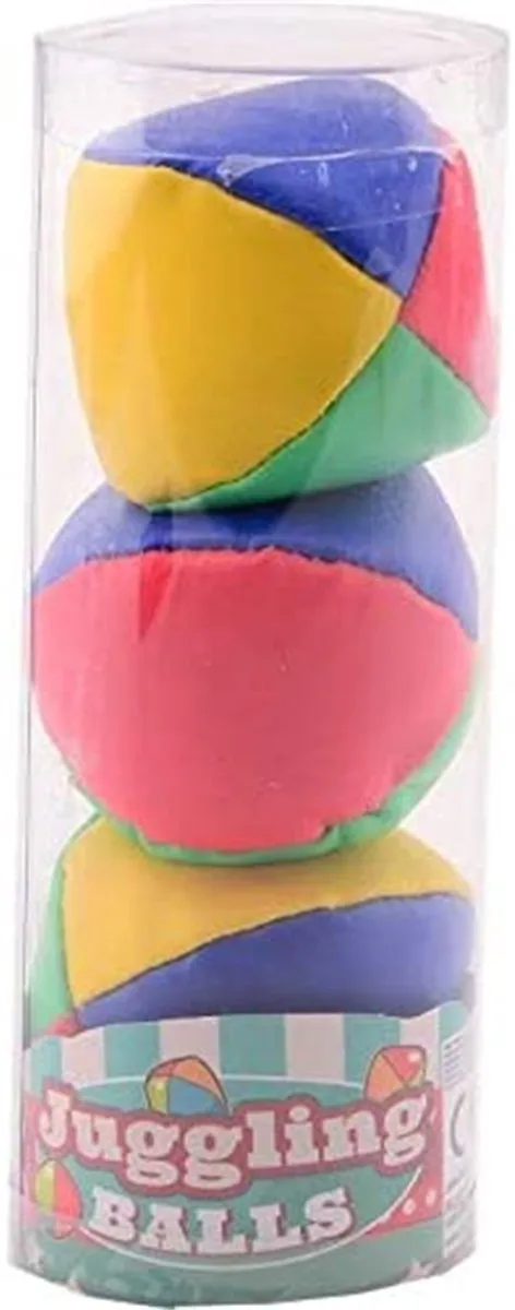 Johntoy Jongleerballen 23 - 3 Stuks - Multi