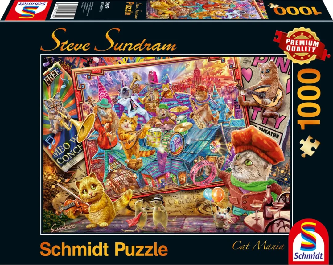 Schmidt Spiele Legpuzzel Katten 1000 Stuks