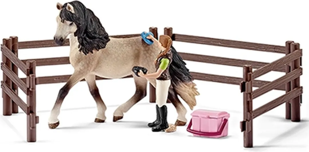 Schleich Farm World Paardenverzorgset Andalusier 42270