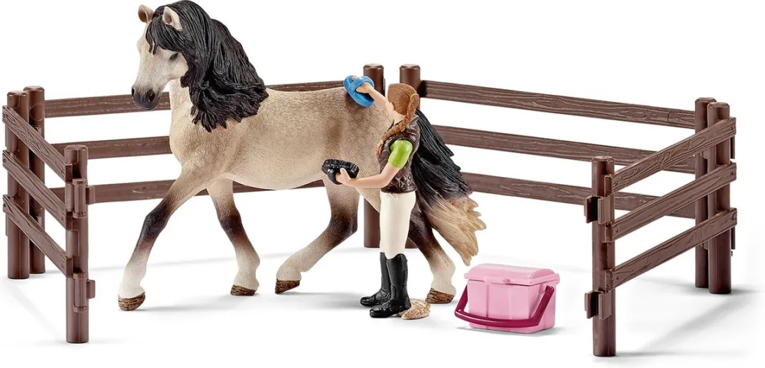 Schleich Farm World Paardenverzorgset Andalusier 42270