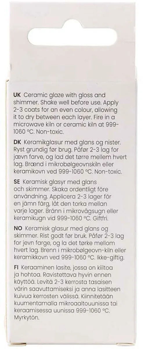 Creativ Company Keramiek Glazuur Orange Sun 60ml - Multicolor