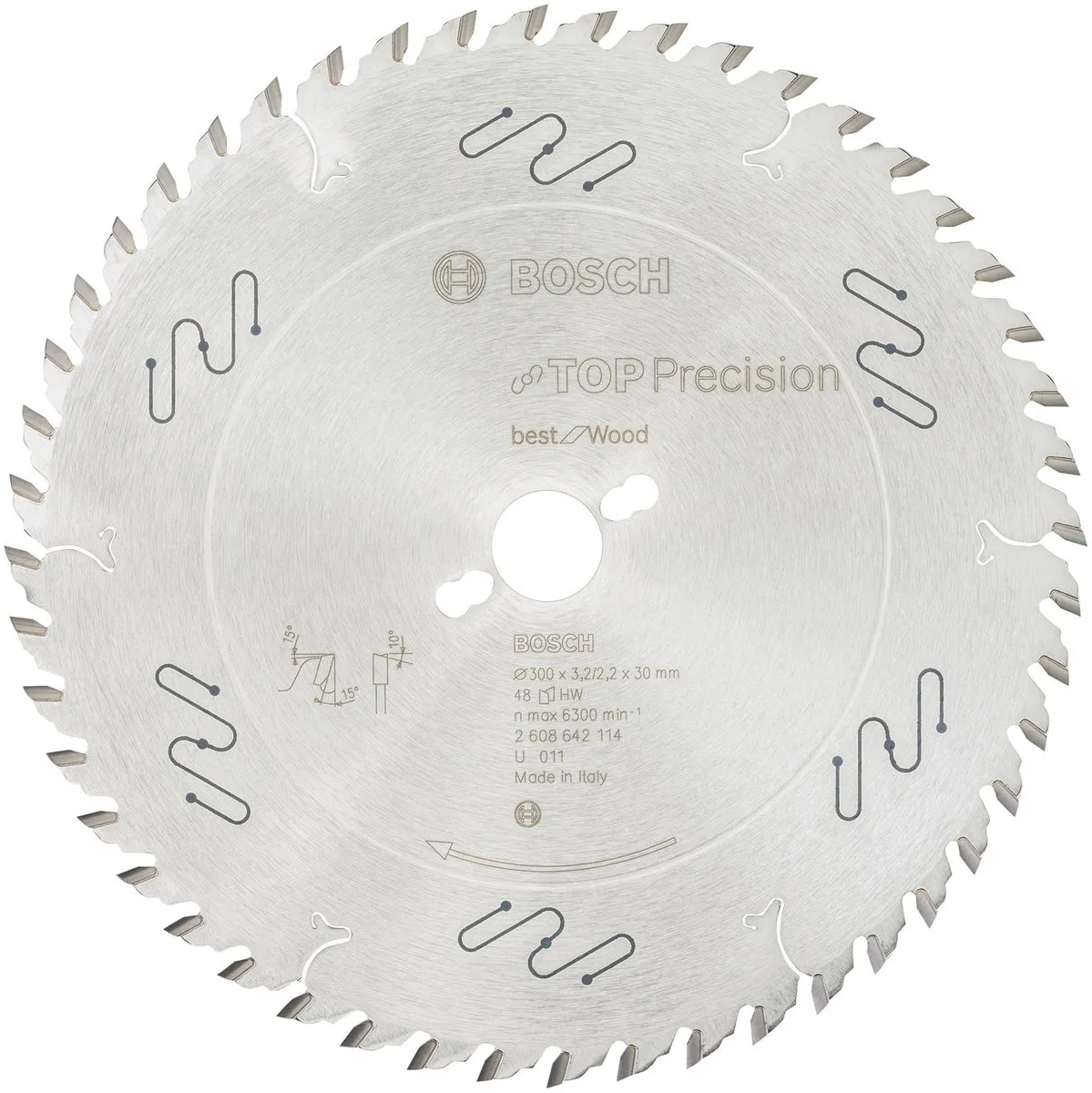Bosch Professional Cirkelzaagblad Top Precision 300mm