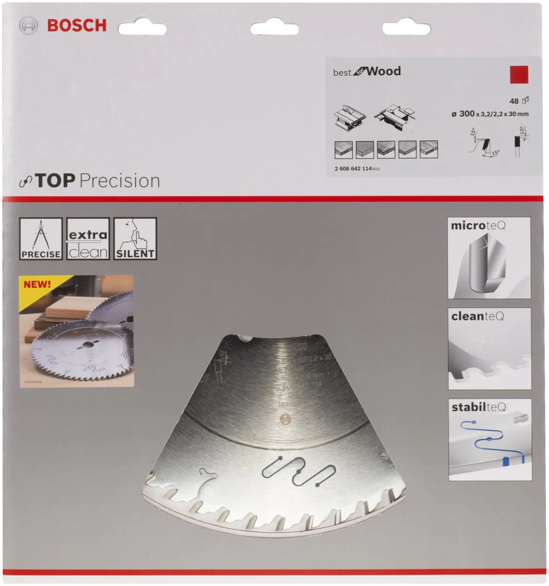 Bosch Professional Cirkelzaagblad Top Precision 300mm - 48 Tanden